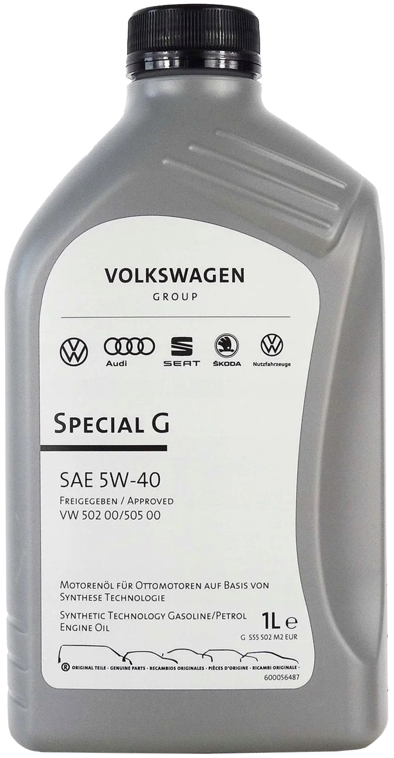 Моторное масло VAG Special G 5W-40, 1л